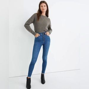 Madewell 10” High Rise Skinny Jean - Medium Wash 28